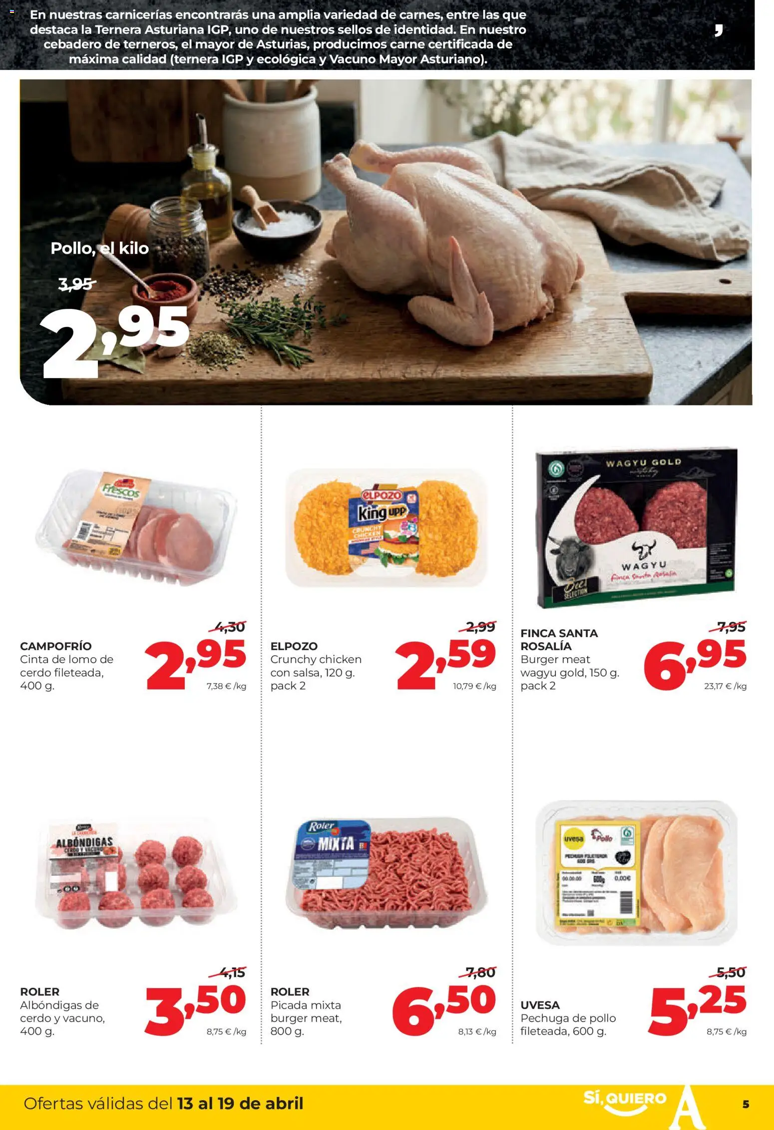 Alimerka folleto Asturias - Página de 5 - Válido desde 13/04/2026