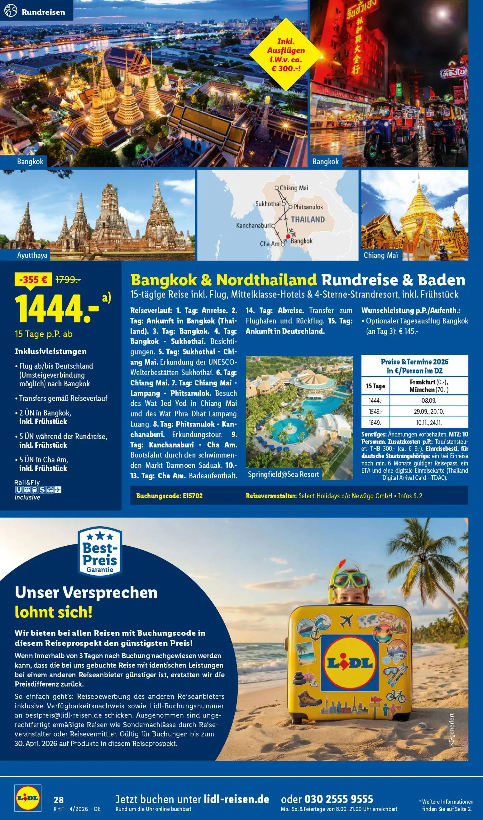 Lidl Reisen Prospekt 	 - Seite 28 - gültig ab 28.03.2026