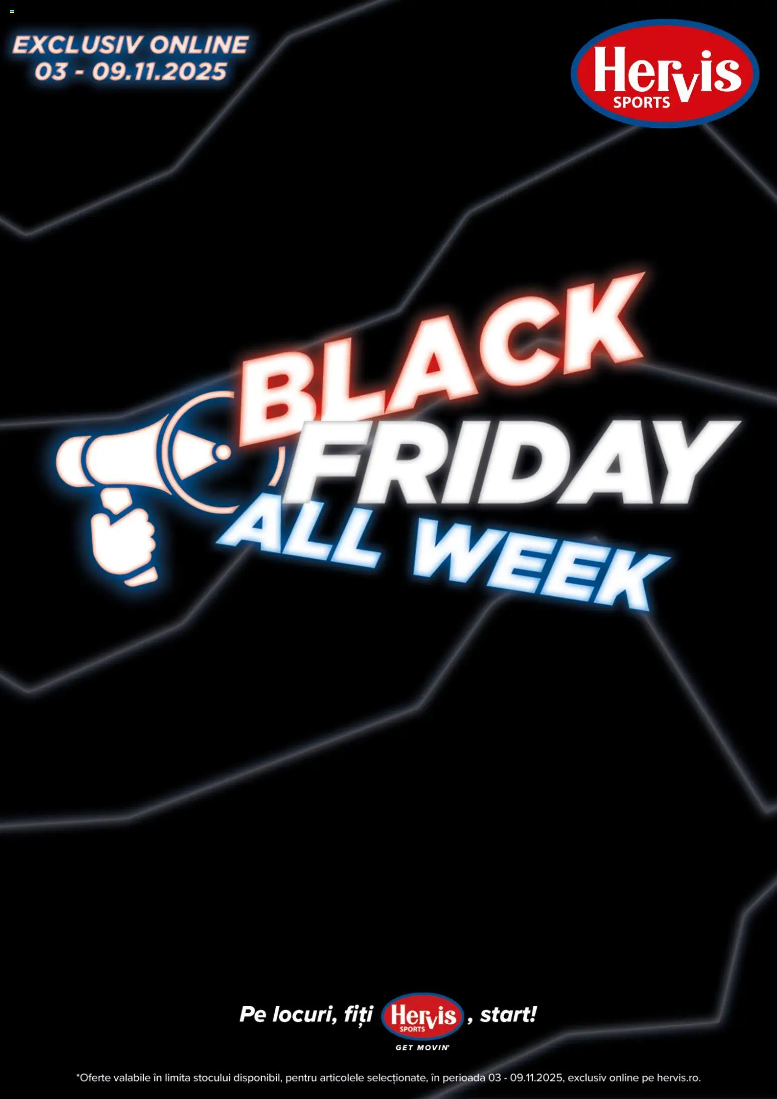 Hervis Black Friday - pagina 1- valabil de la 03.11.2025