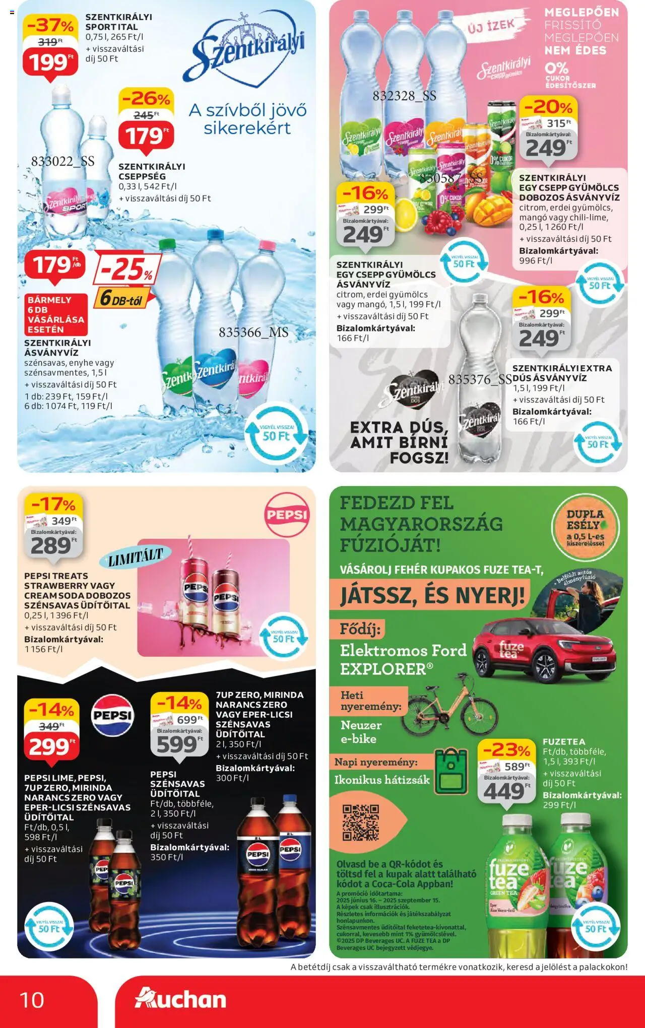 Auchan Hipermarket márkás akciók - 10oldal - érvényes 2025.07.17.-tól