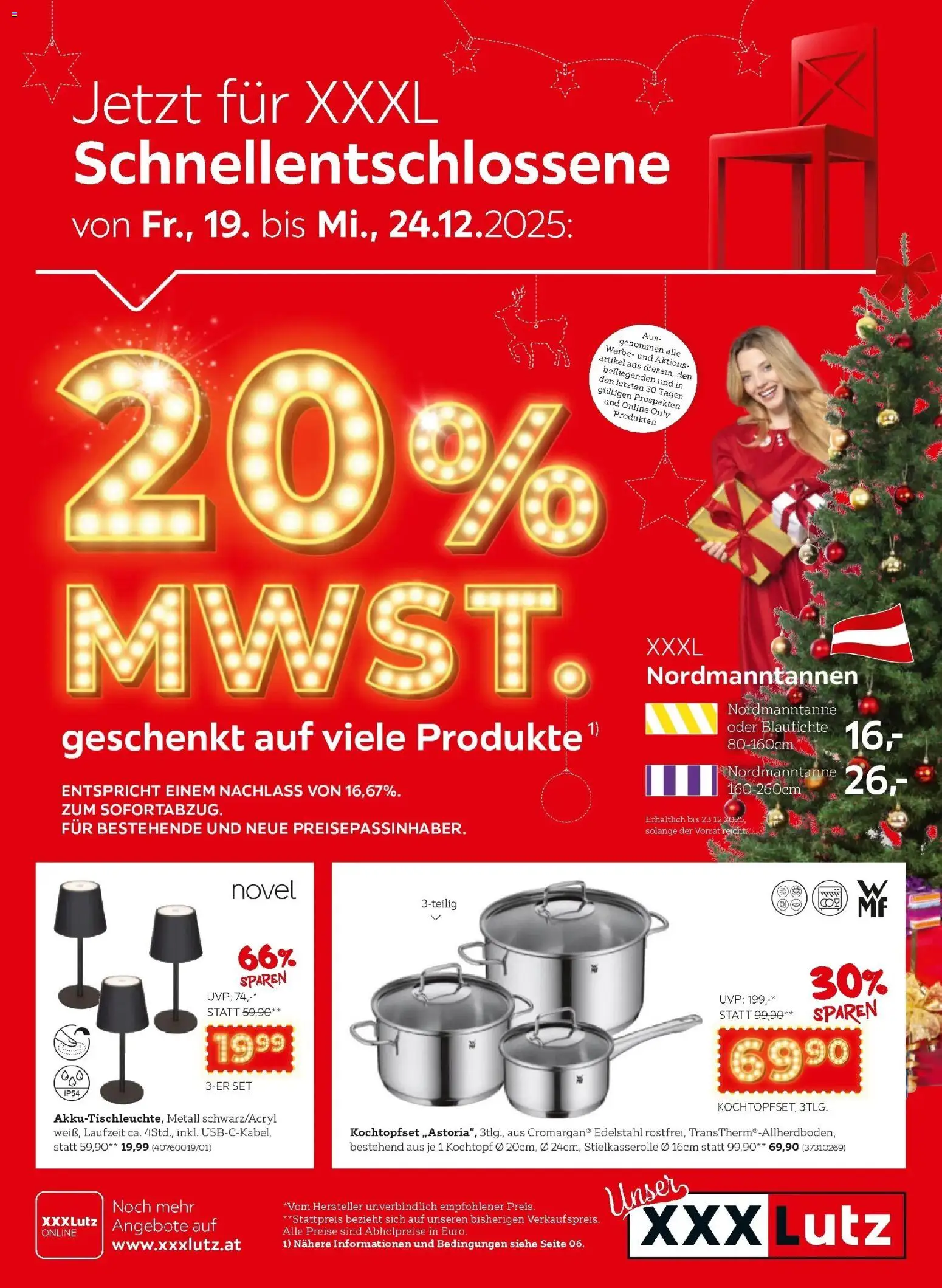 XXXLutz Prospekt aktuell - Seite 1- gültig ab 19.12.2025