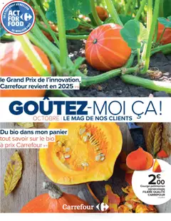 Aperçu Carrefour catalogue goûtez-moi ça  valable à partir du 01/10/2025