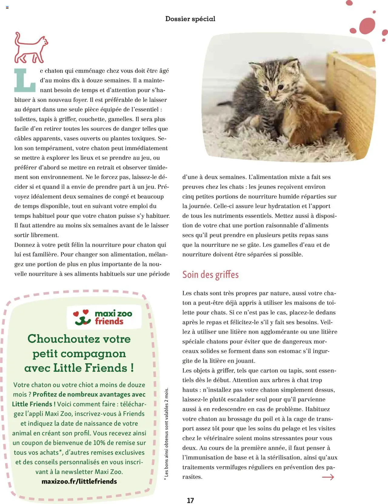 Maxi ZOO Le magazine - page 17 - valable à partir du 05/05/2025