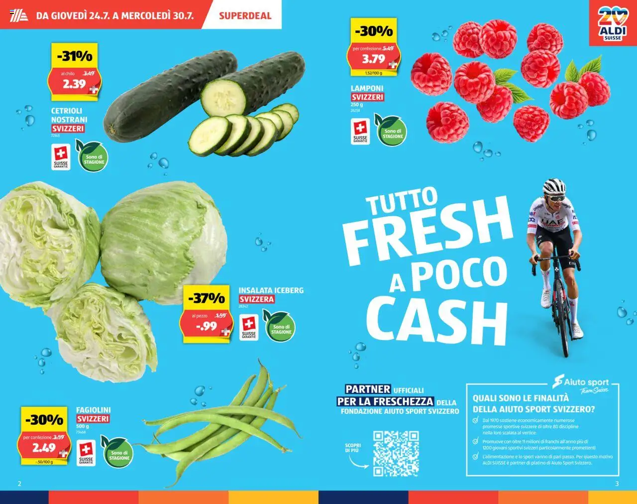 Aldi - Volantino - Seite 2- gültig ab 24.07.2025