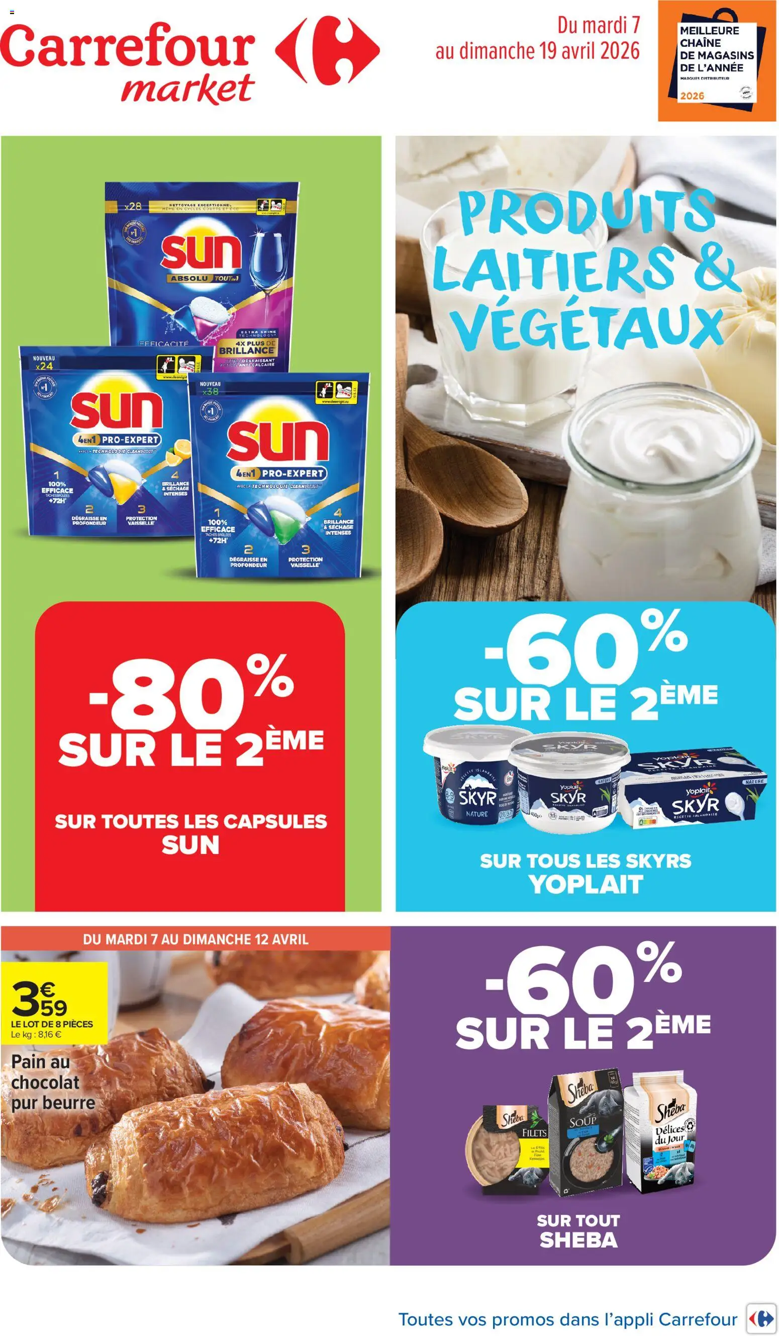 Carrefour Market catalogue - page 1 - valable à partir du 07/04/2026