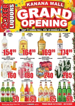 Preview Boxer - Kanana Mall Liquors valid from 23/12/2025