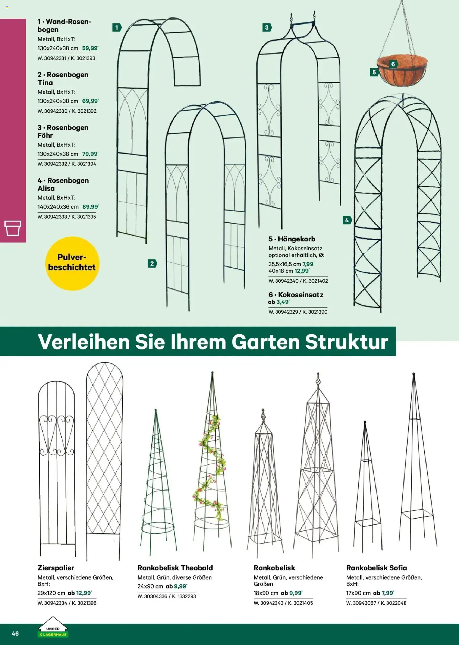 Lagerhaus Garten & Freizeit Katalog 2026 - Wien, Innsbruck - page 46- valid from 01.03.2026