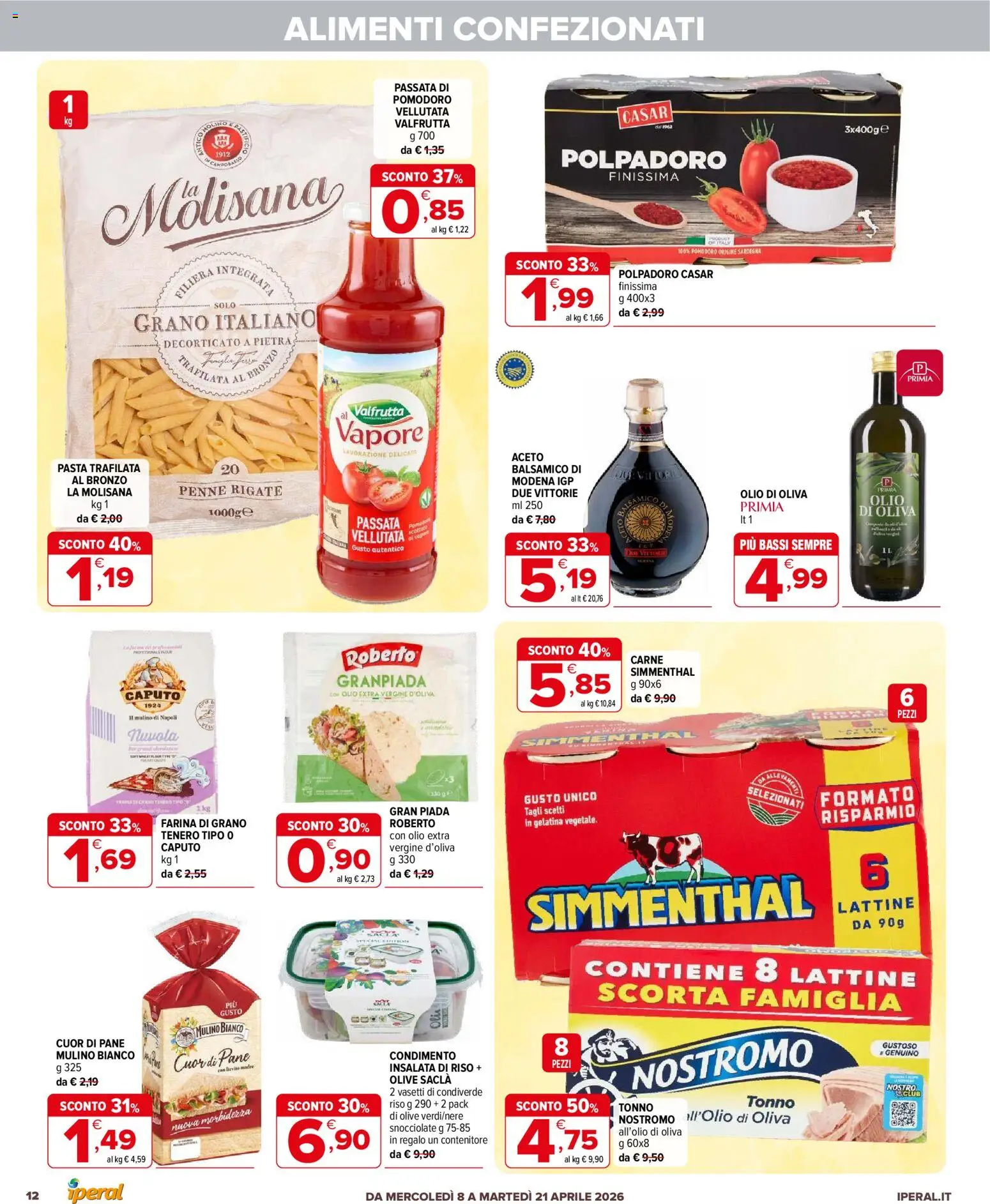 Iperal volantino - pagina 12 - valido dal 08/04/2026