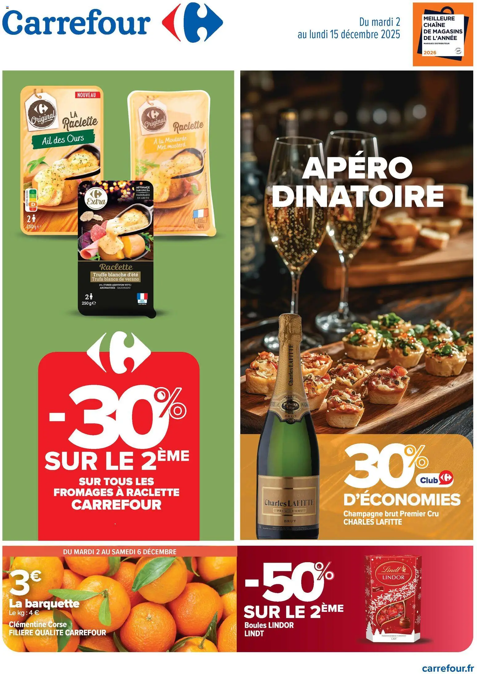 Carrefour catalogue Apero dinatoire - page 1 - valable à partir du 02/12/2025