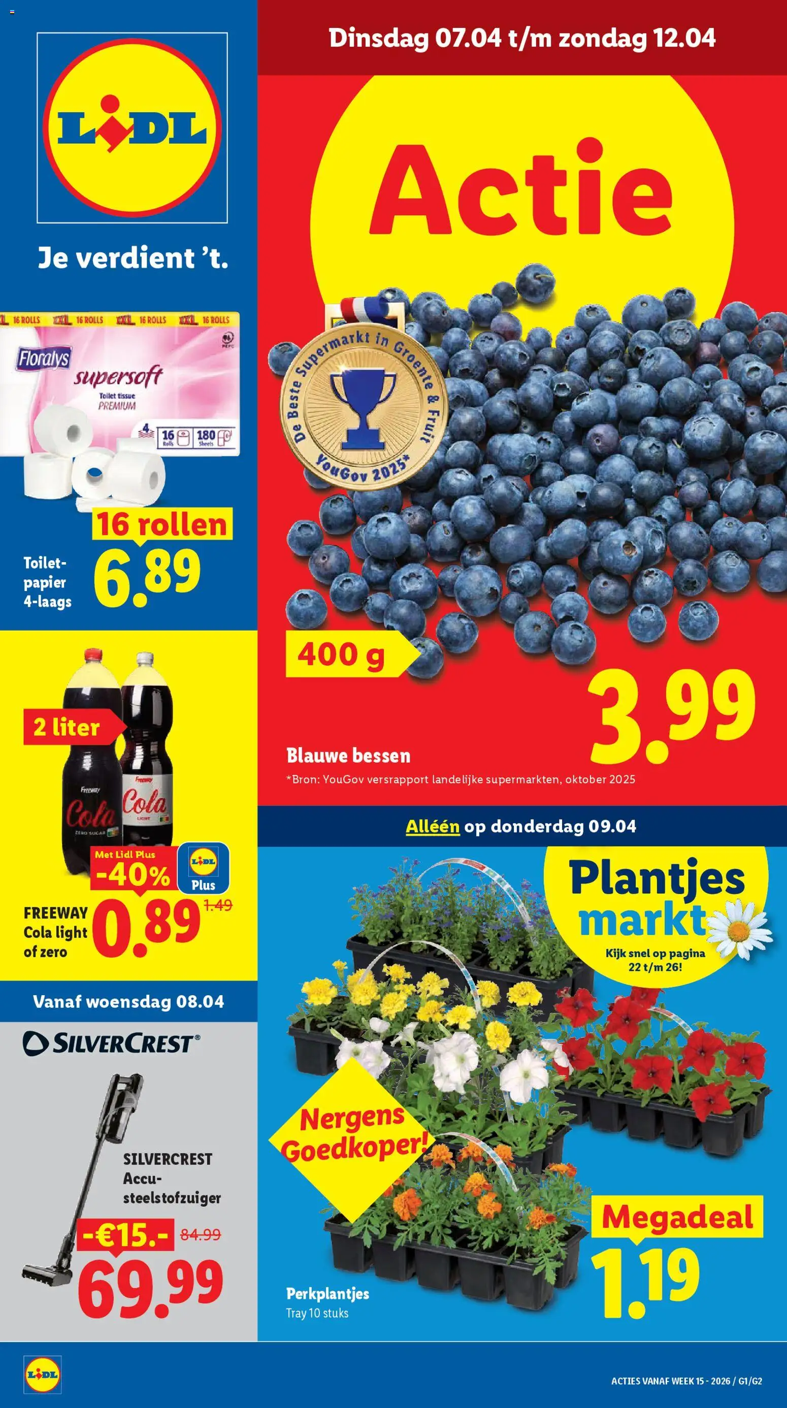 Lidl folder week 15 - page 1- valid from 07-04-2026