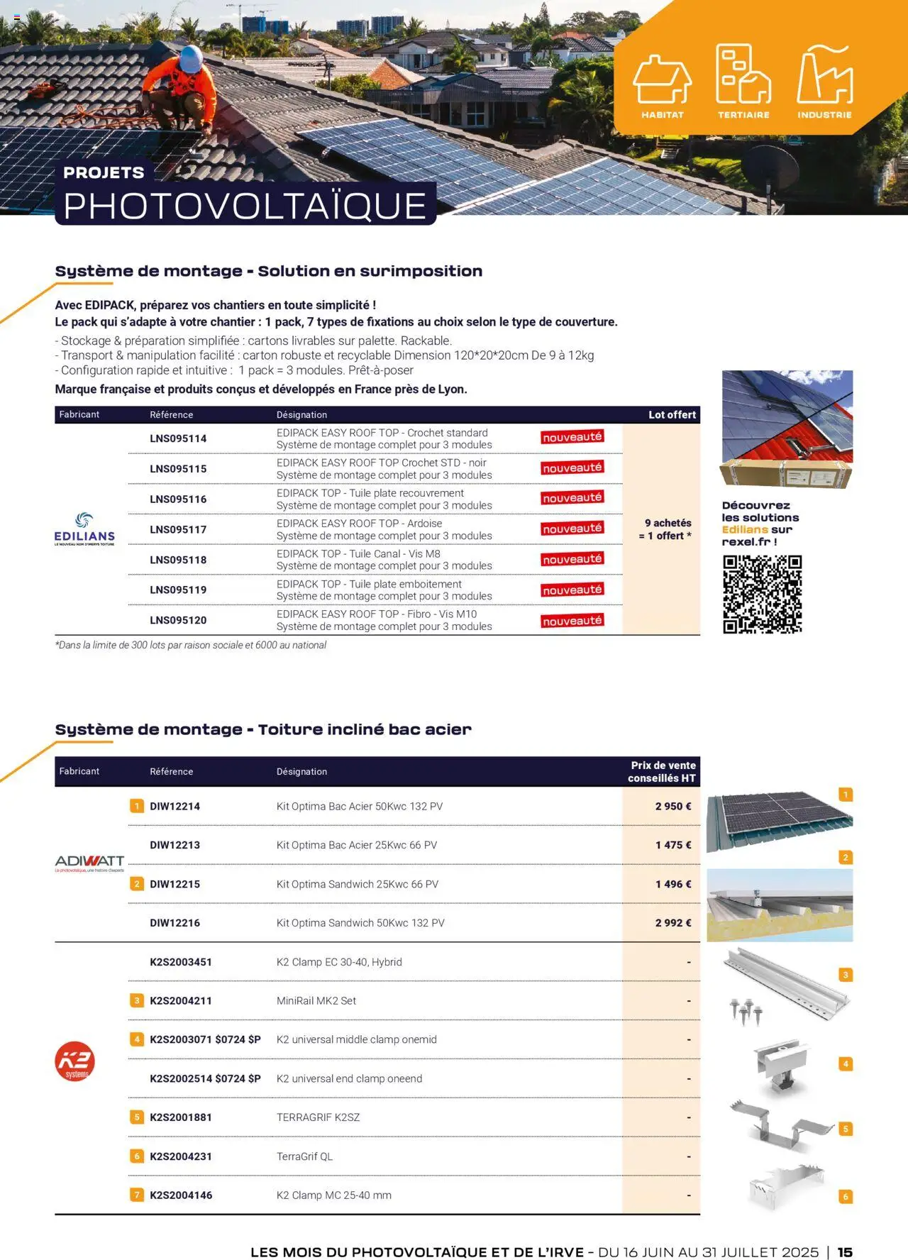 Rexel - Brochure - page 15 - valable à partir du 16/06/2025