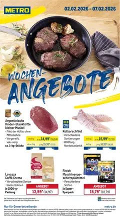 Vorschau Metro Prospekt 	 gültig ab 02.02.2026