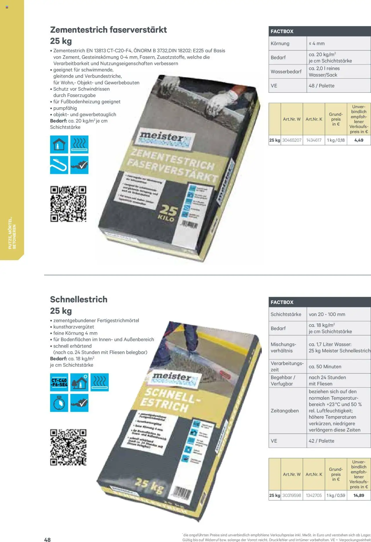 Lagerhaus meister Katalog 2025 - Seite 48- gültig ab 08.01.2025