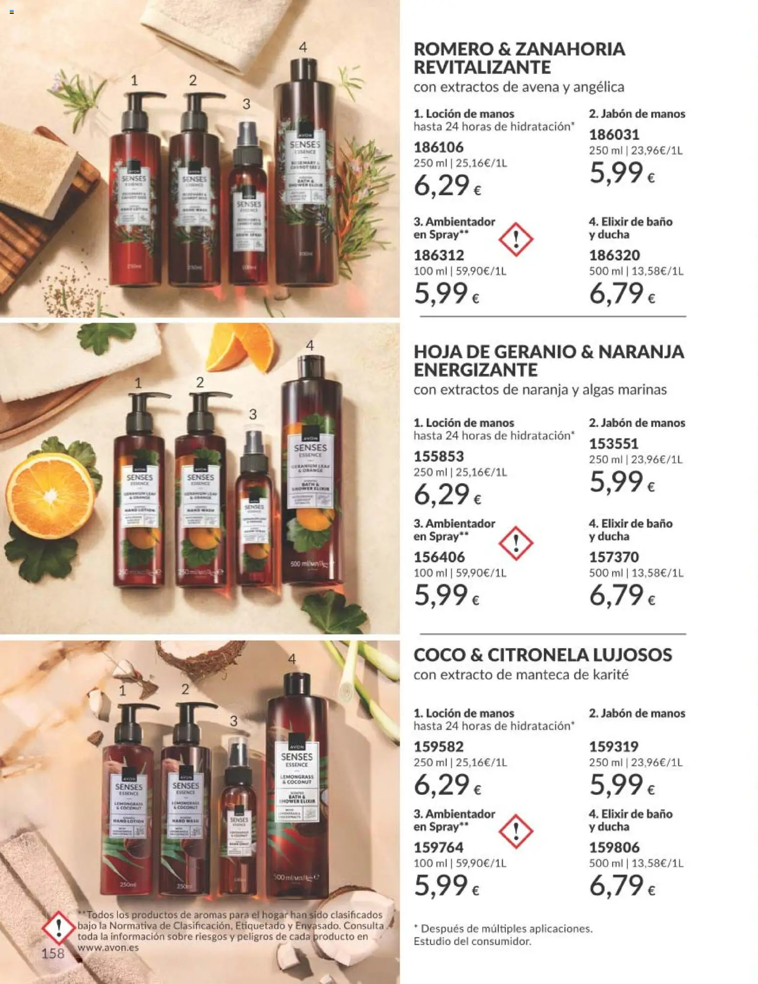 Catálogo AVON campaña 3 - Página de 184 - Válido desde 01/03/2026