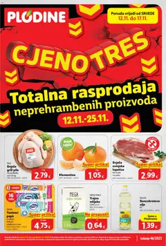 Plodine katalog od 12.11.2025