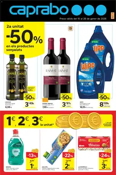 Vista previa del folleto Caprabo folleto válido desde 15/01/2026