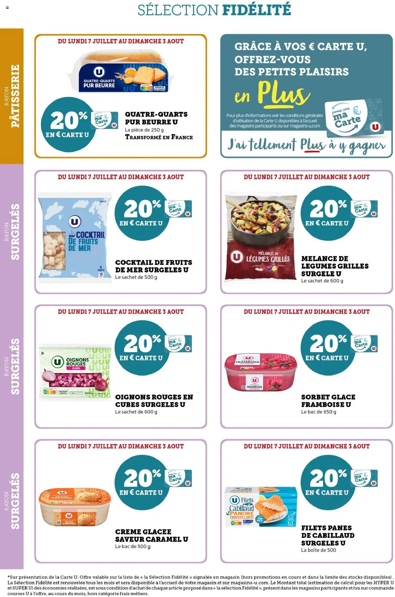 U Express - Ma sélection Carte U juillet - page 16 - valable à partir du 07/07/2025