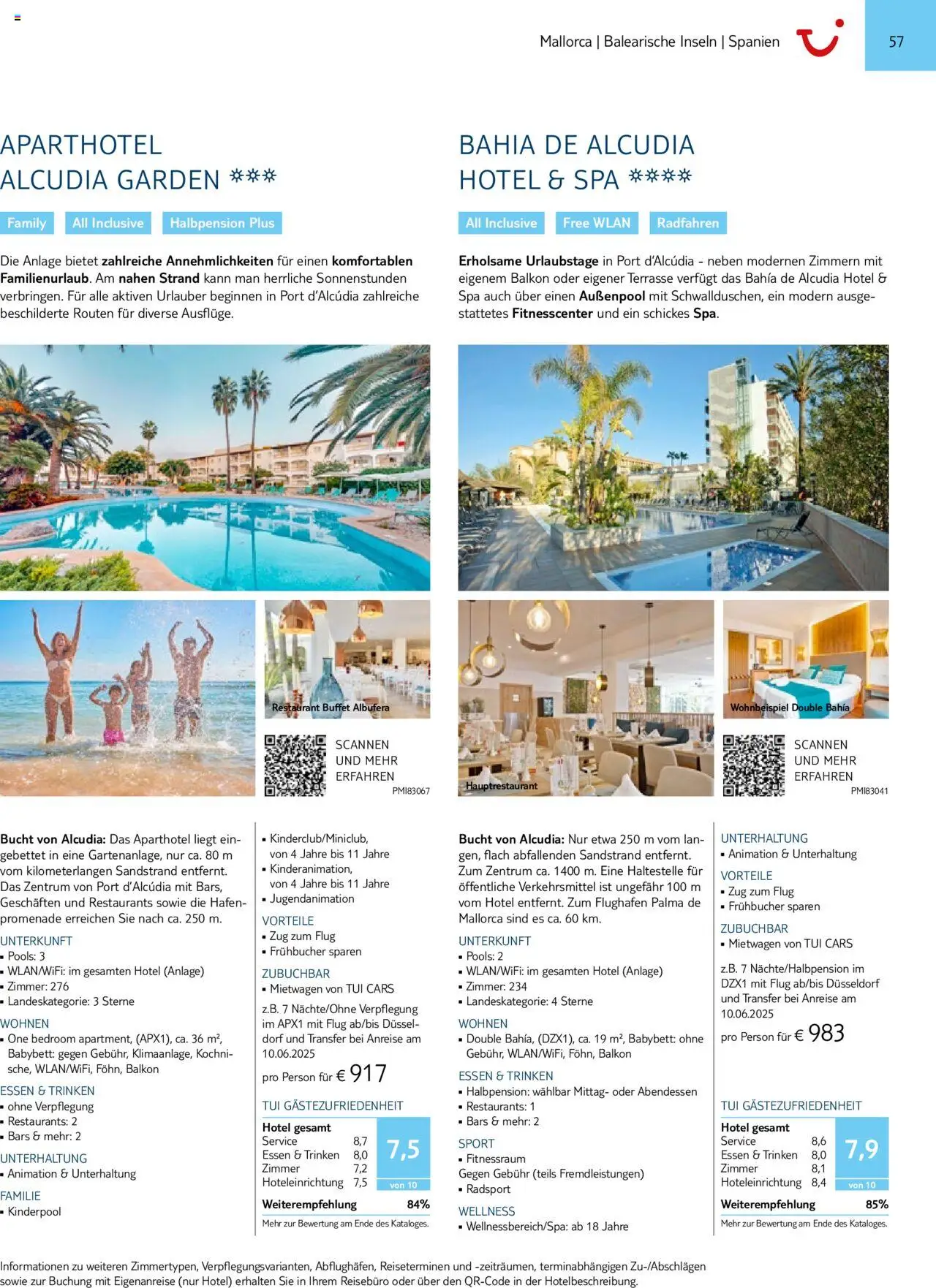 TUI  Südeuropa & Nordafrika 2025/26 - Seite 57 - gültig ab 01.01.2025