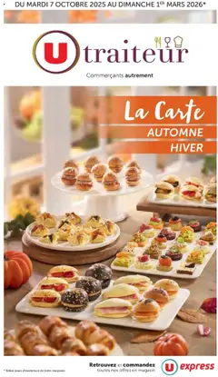 Aperçu U Express - La carte Automne Hiver valable à partir du 07/10/2025