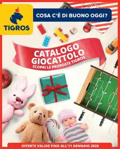 Anteprima Tigros Giocattolo catalogo valida dal 24/11/2025
