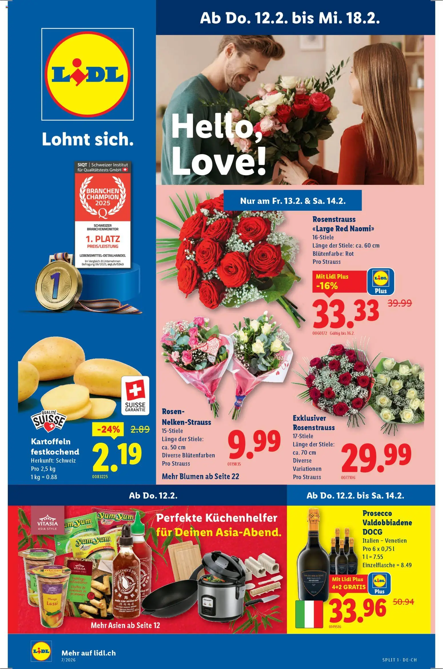 Lidl Aktionen - Seite 1- gültig ab 12.02.2026