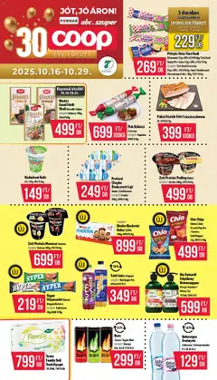Előnézet COOP Akciós újság érvényes 2025.10.16.-tól