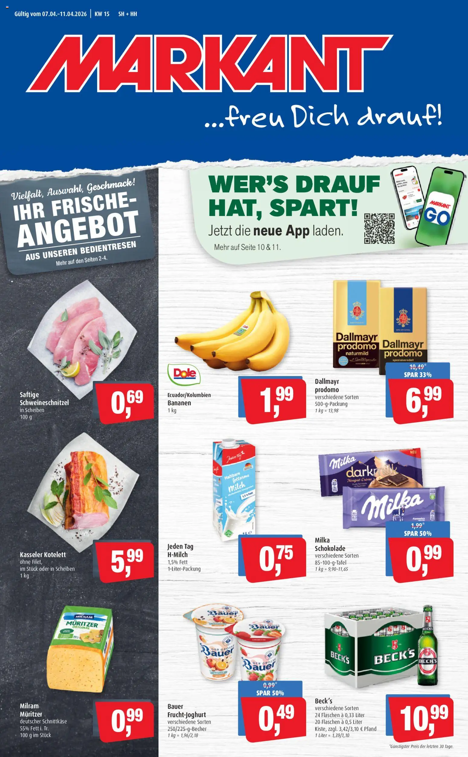 Markant Prospekt 	 - Seite 1 - gültig ab 07.04.2026