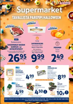 Esikatselu K-Supermarket tarjoukset voimassa alkaen 30/10/2025