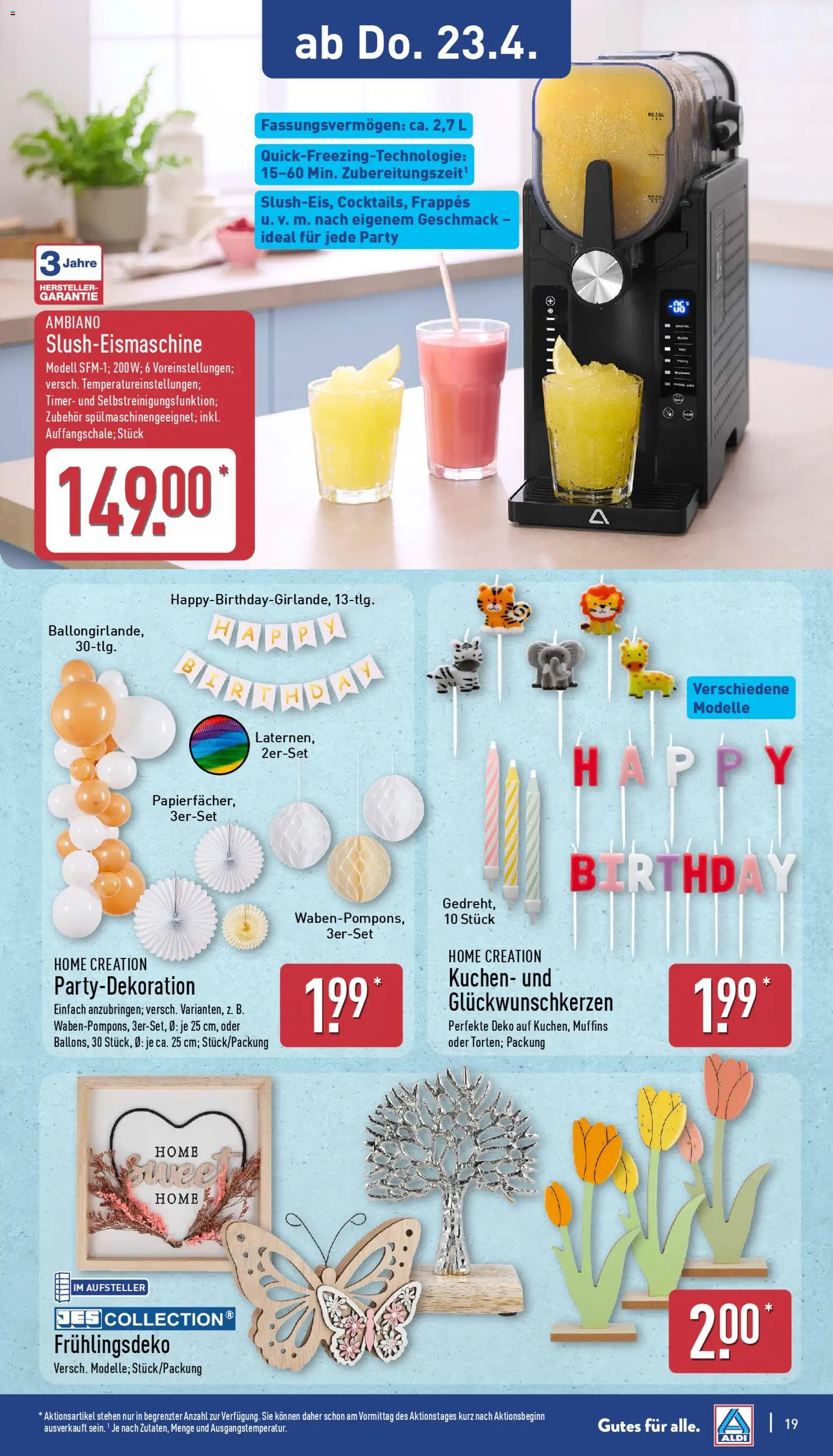 Aldi Prospekt 	 - Seite 19 - gültig ab 20.04.2026