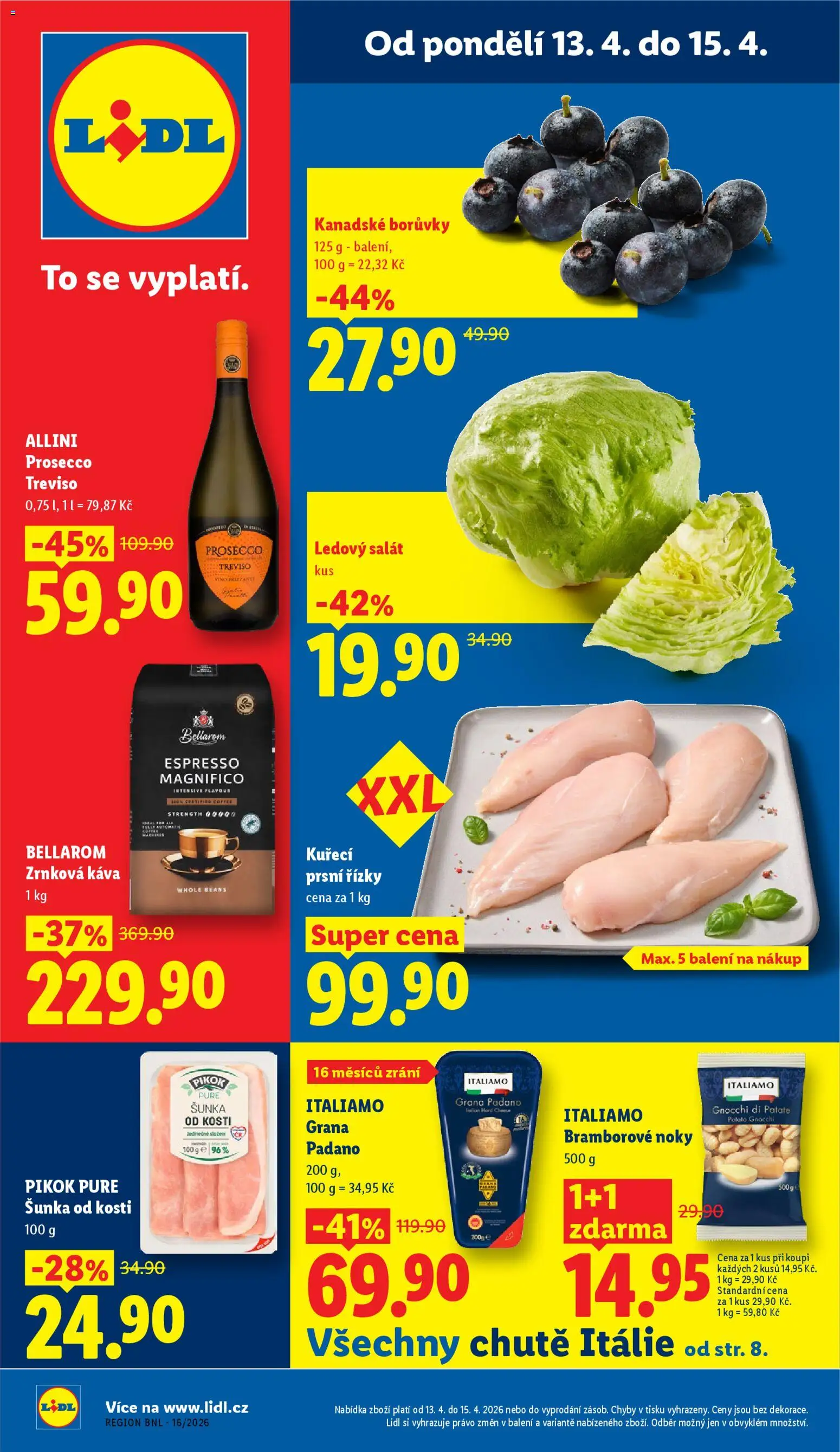Lidl leták - strana 1- platný od 13.04.2026