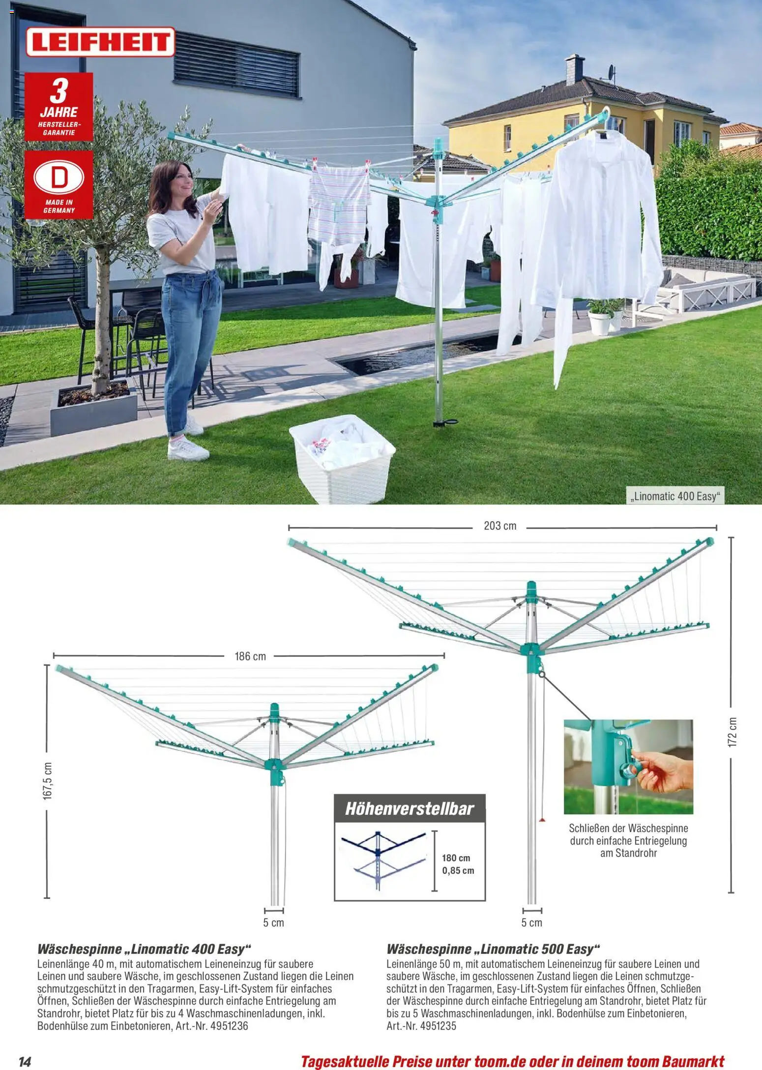Toom Baumarkt  Wohnen & Haushalt 2026 - Seite 14 - gültig ab 01.01.2026