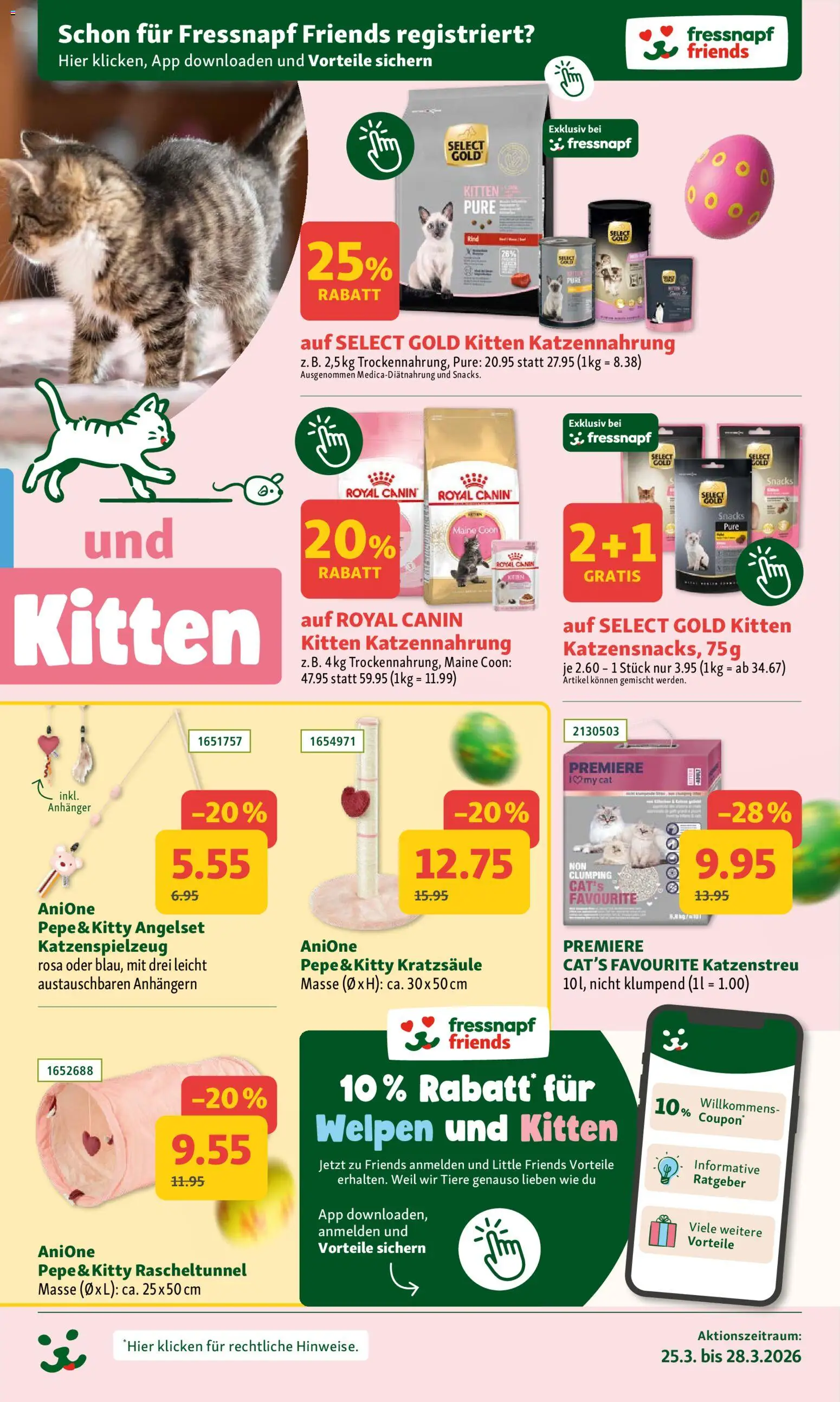 Fressnapf aktionen - page 3- valid from 25.03.2026