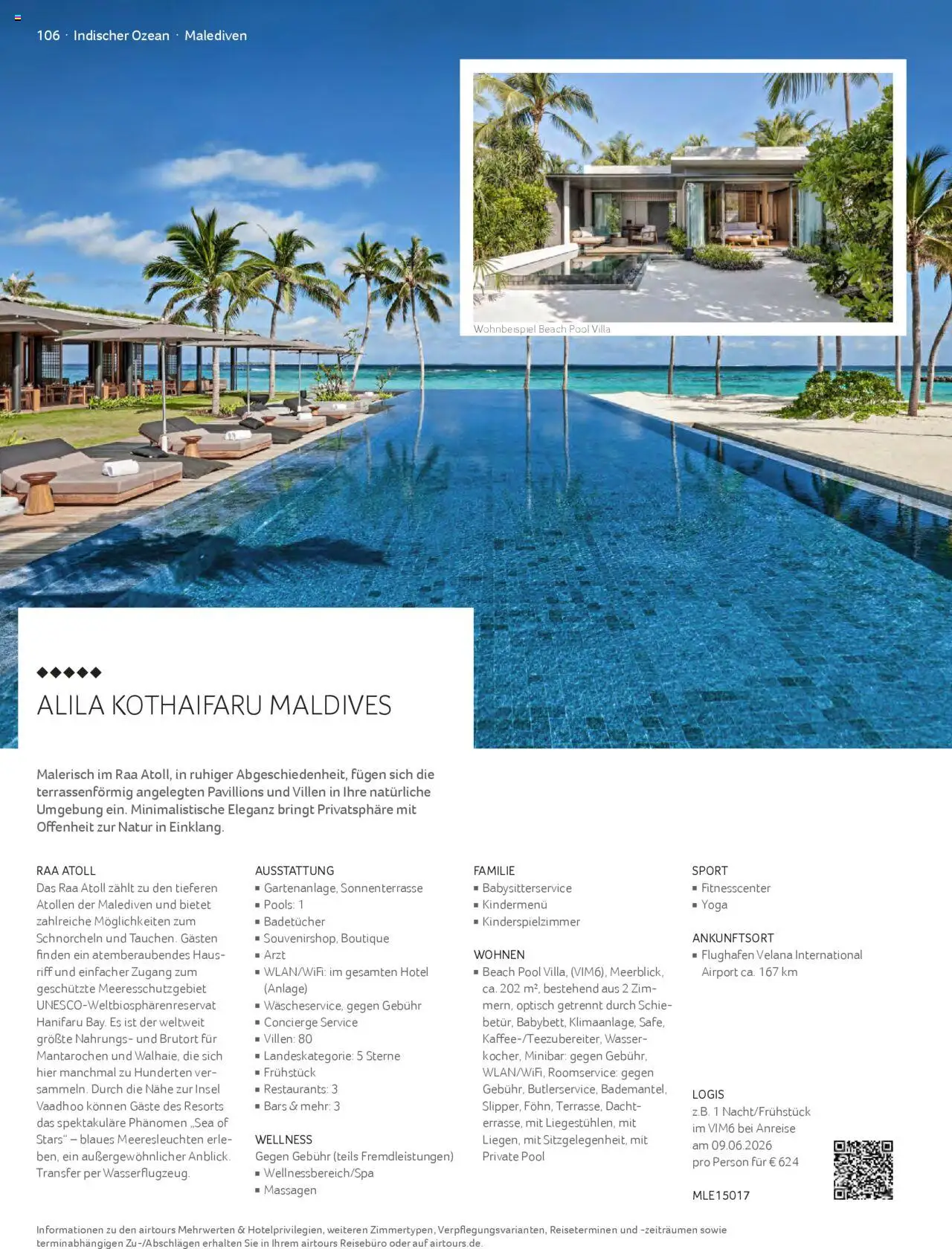 TUI airtours Katalog  Erstklassige Fernreisen 2025/26 - Seite 106 - gültig ab 01.11.2025