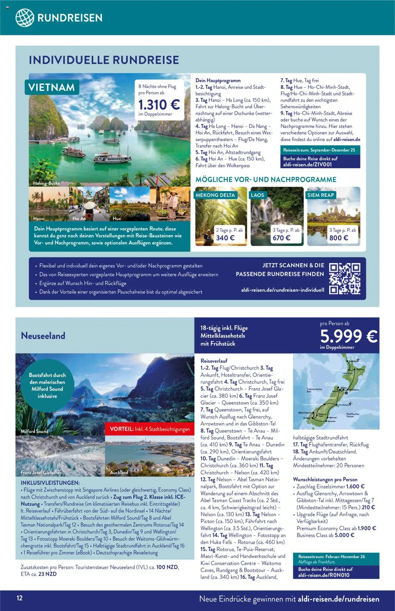 Aldi Reisen Reise-Highlights - Seite 12 - gültig ab 01.07.2025