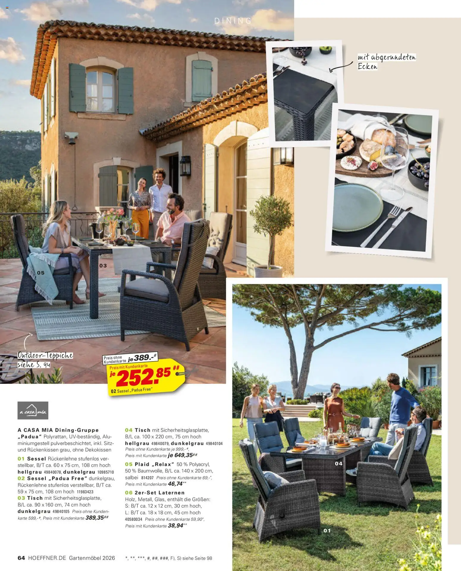 Höffner Prospekt Gartenmöbel - Seite 64 - gültig ab 27.03.2026