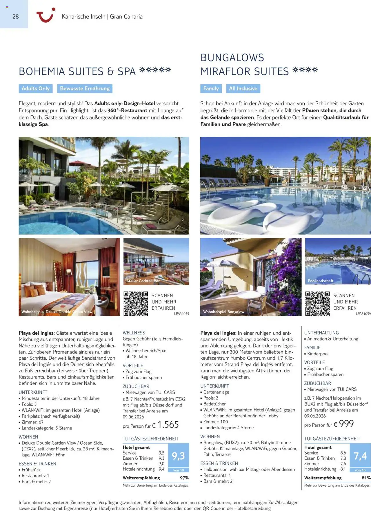 TUI Prospekt Kanaren, Kapverden & Senegal 2025/26	  - Seite 28 - gültig ab 01.11.2025