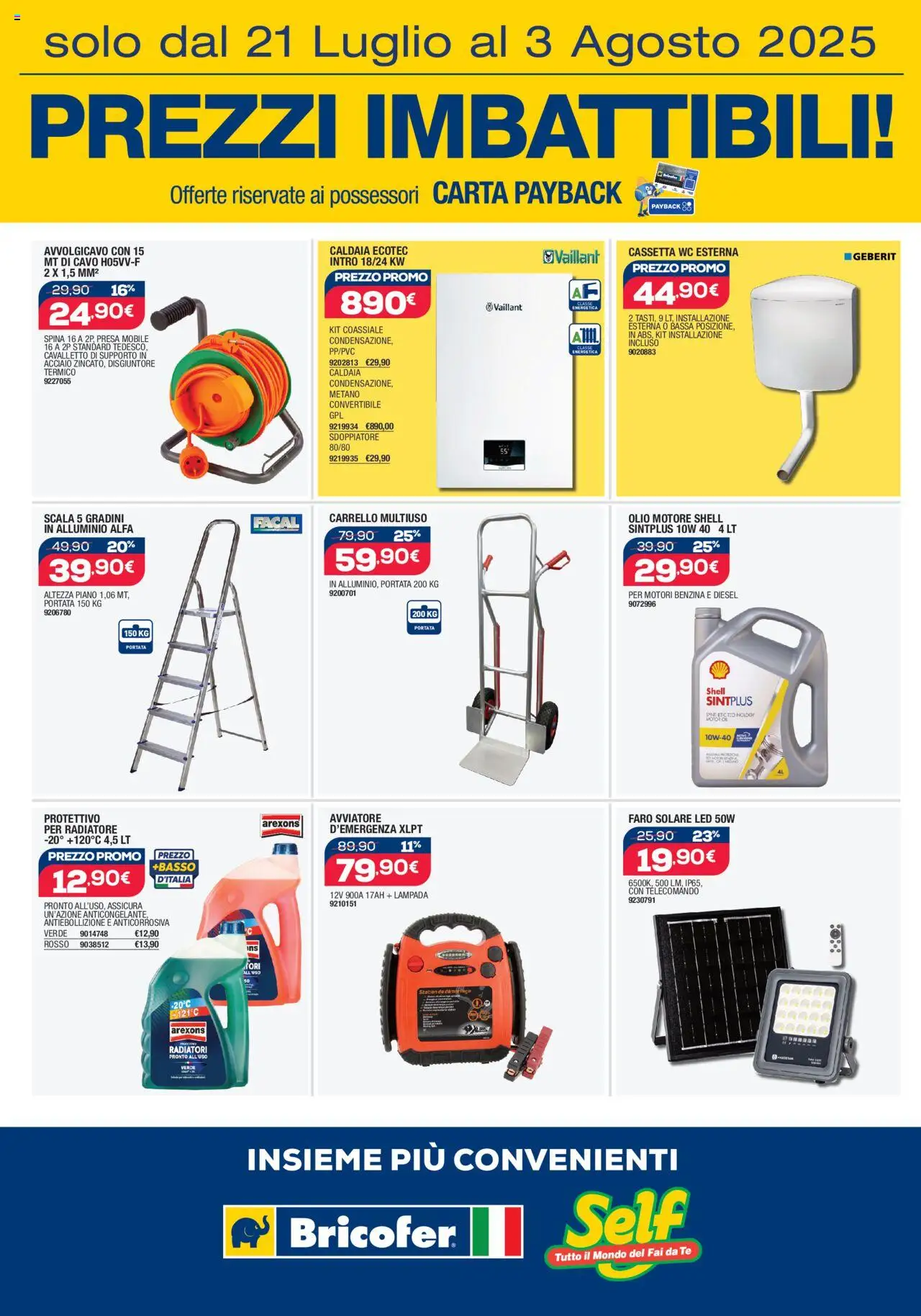 Online Catalogo Self - pagina 4 - valido dal 21/07/2025