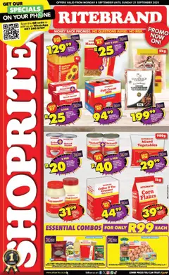 Preview Shoprite Specials valid from 08/09/2025