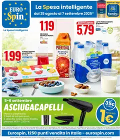 Anteprima Volantino Eurospin	 valida dal 25/08/2025