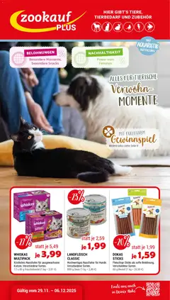 Vorschau zookauf Prospekt 	 gültig ab 29.11.2025