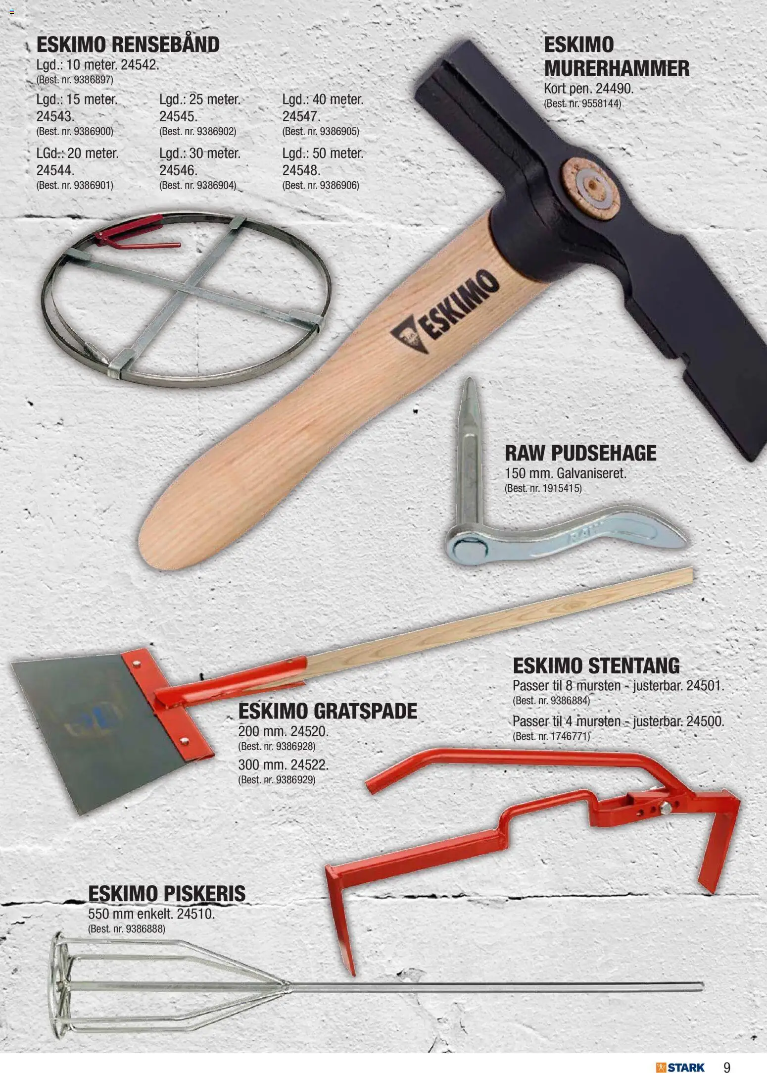 Stark - Murerartikler - page 9- valid from 01/01/2026