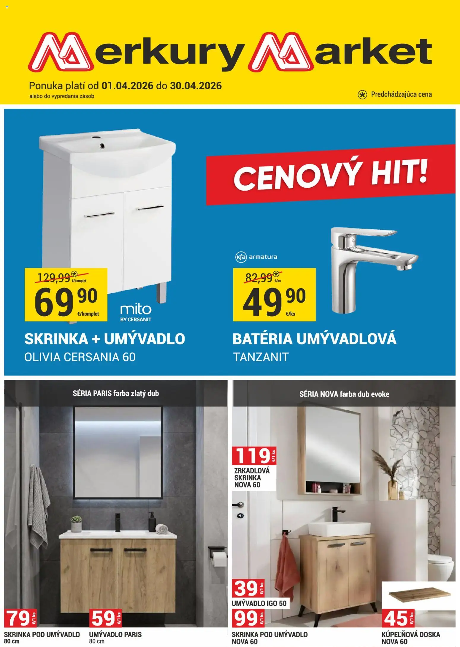 Merkury Market leták - strana 1- platný od 01.04.2026