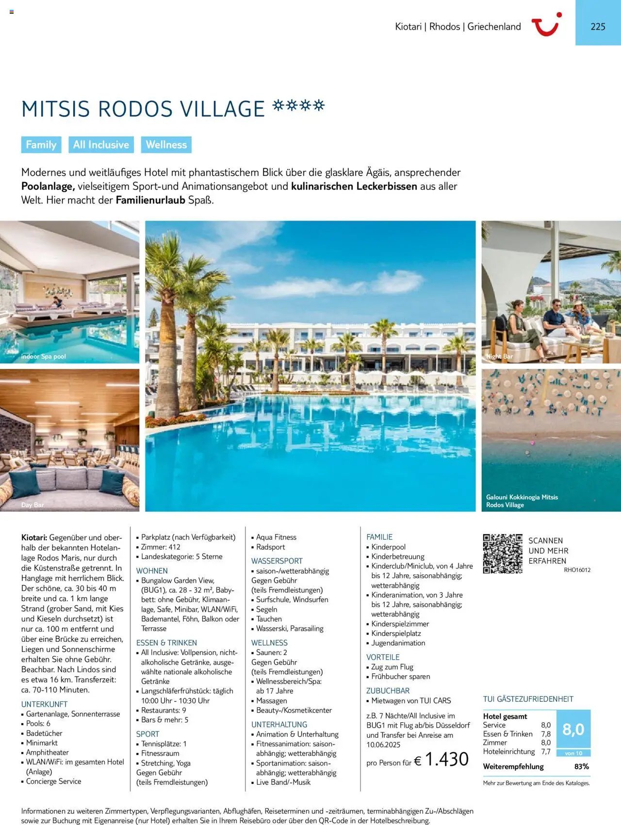 TUI  Südeuropa & Nordafrika 2025/26 - Seite 225 - gültig ab 01.01.2025