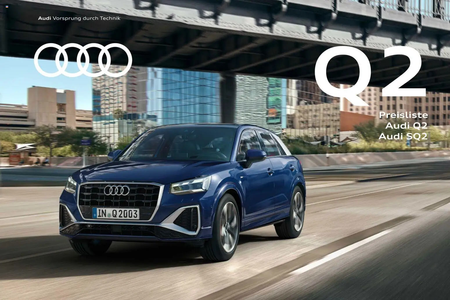 Audi Q2 / SQ2 - Seite 1 - gültig ab 05.06.2025
