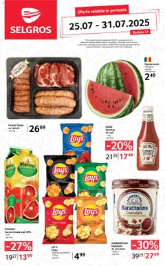 Catalog Selgros - Food valabil de la 25.07.2025