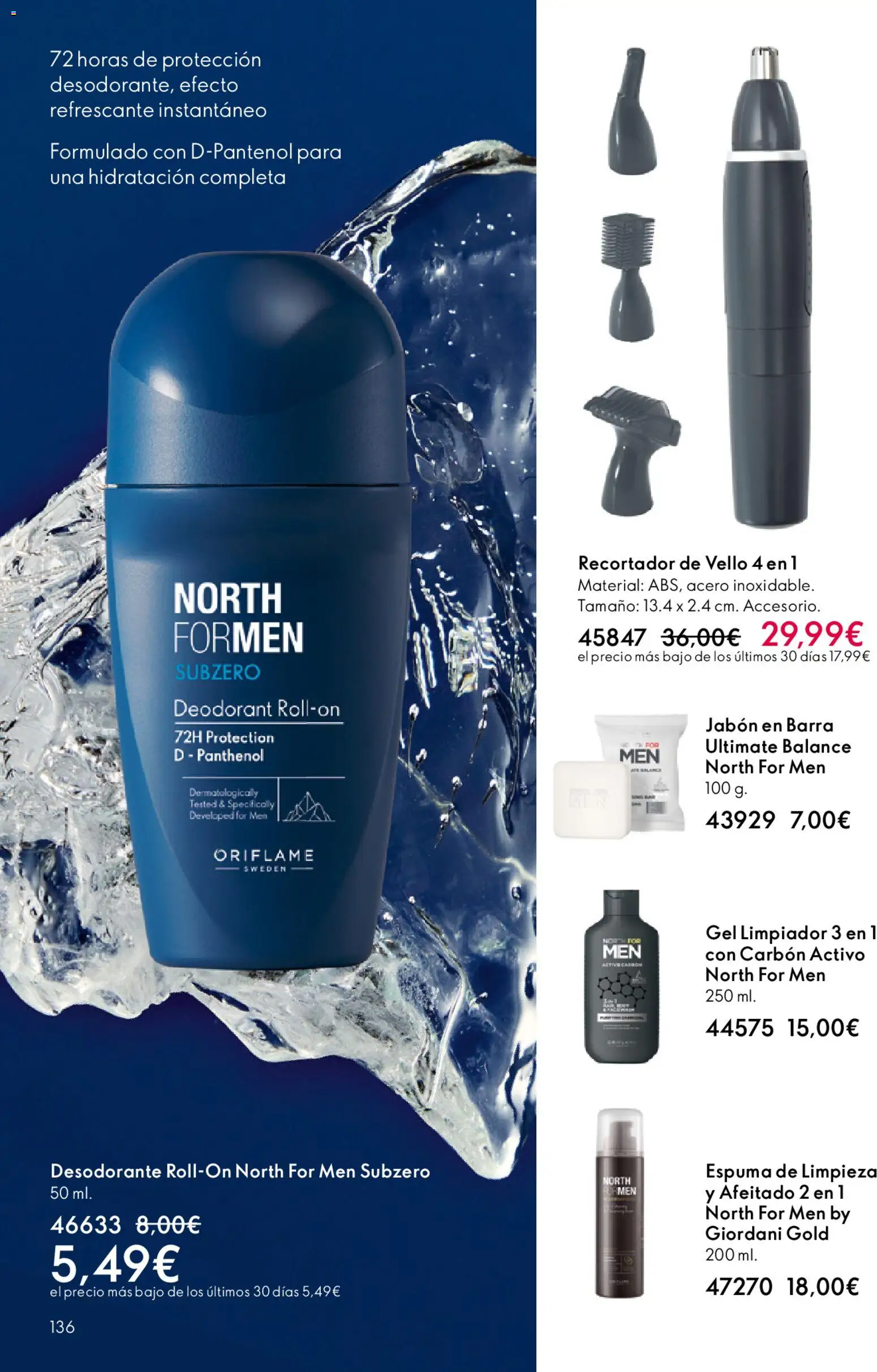 Oriflame - Catálogo Campaña 5 - Página de 136 - Válido desde 01/04/2026