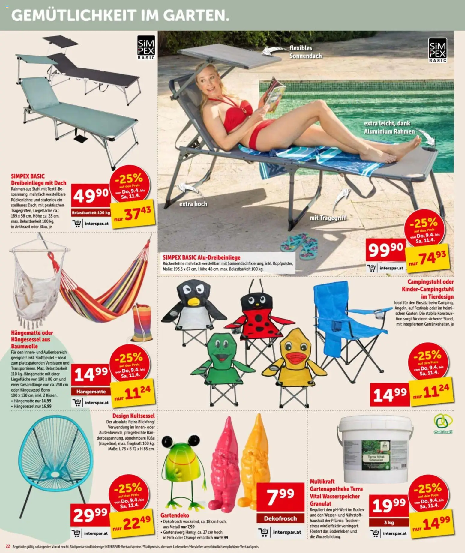 Interspar - Flugblatt - page 22- valid from 09.04.2026