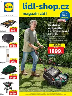 Náhled Lidl magazín platný od 08.09.2025