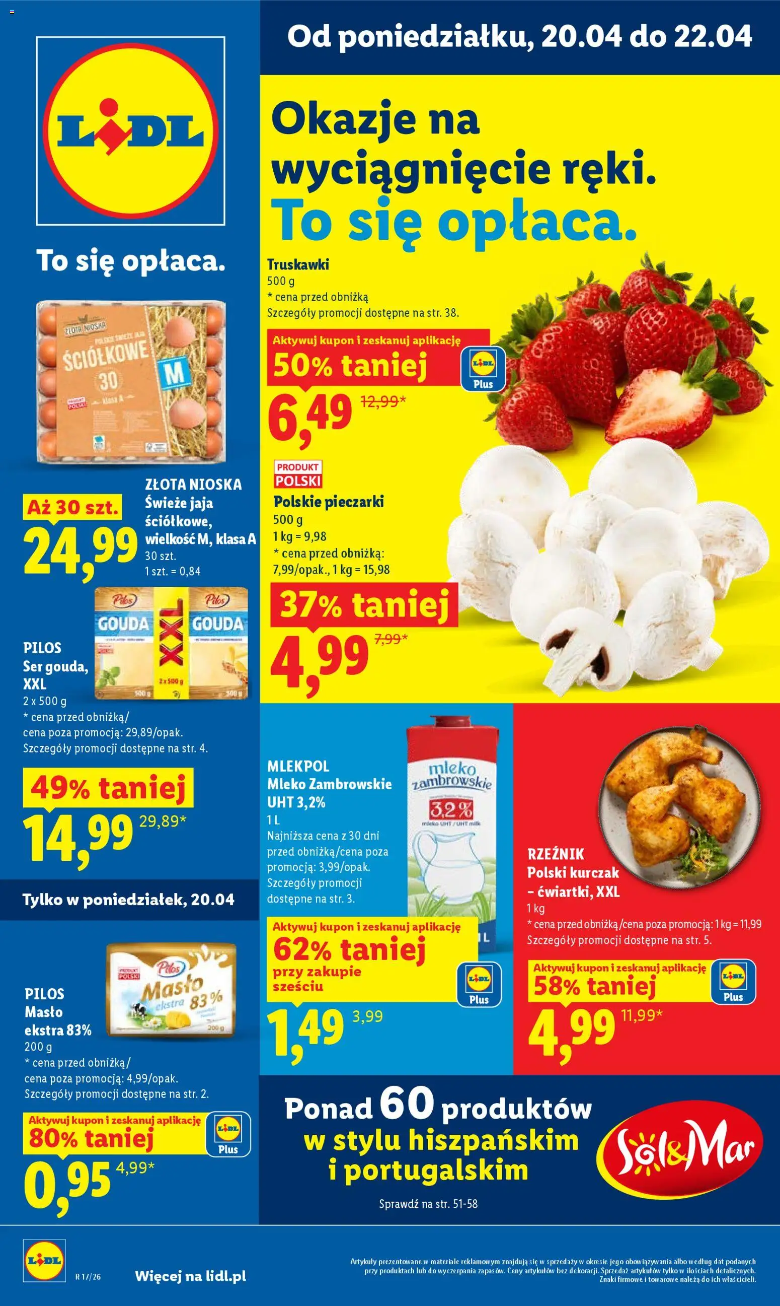 Lidl gazetka - strona 1- ważny od 20.04.2026