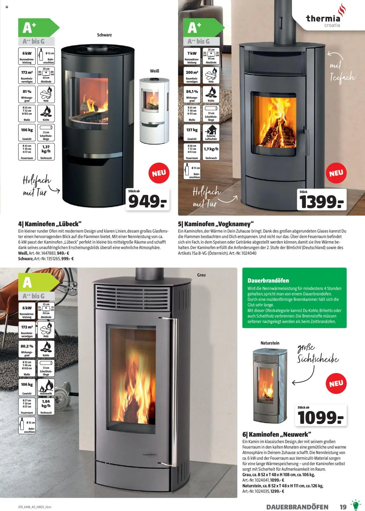 Hagebau Kaminöfen - Seite 19 - gültig ab 07.07.2025